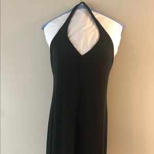 Laundry by Shelli Segal black halter gown | 8